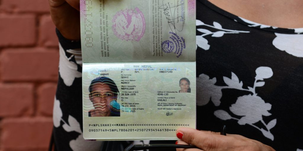 The Uk Gendeless Passport